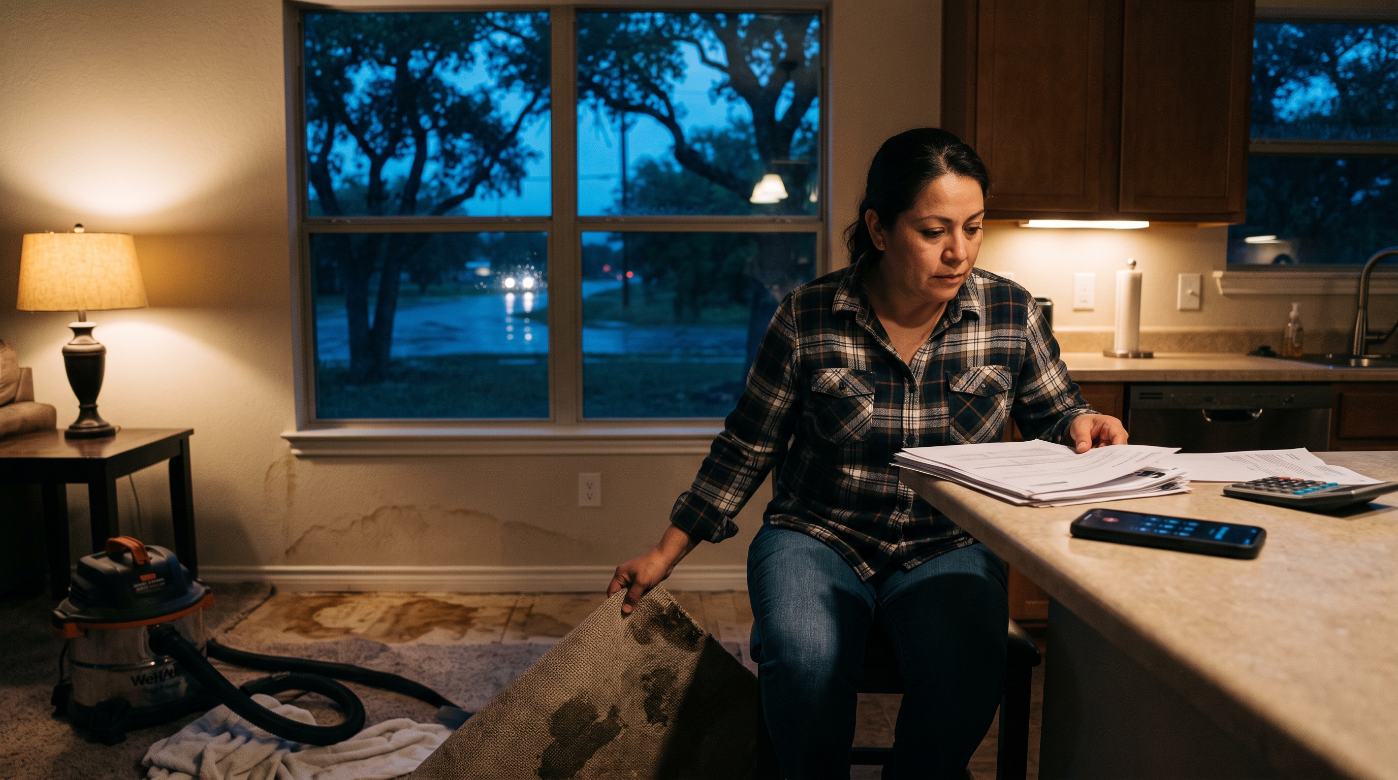 Water Damage Cleaning: File a Claim or Pay Out of Pocket?